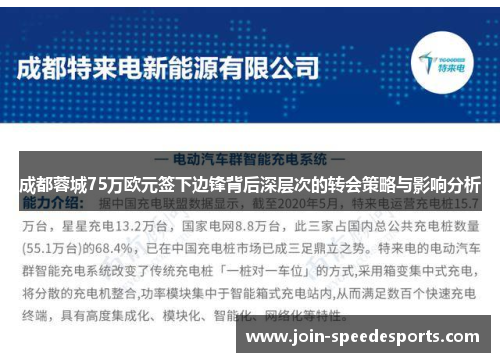成都蓉城75万欧元签下边锋背后深层次的转会策略与影响分析 成都蓉城75万欧元签下边锋背后深层次的转会策略与影响分析